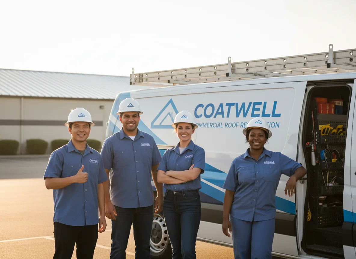 Commercial roof coating company in Alto, GA